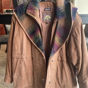 Leather coat women’s